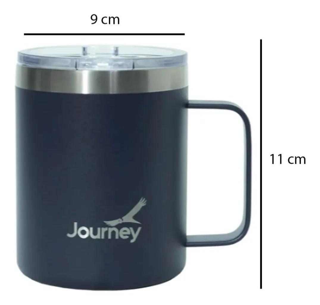 Taza Térmica Acero Inoxidable Doble Bi Capa Cierre Hermético 354 Ml