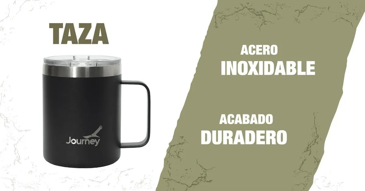 Taza Térmica Acero Inoxidable Doble Bi Capa Cierre Hermético 354 Ml